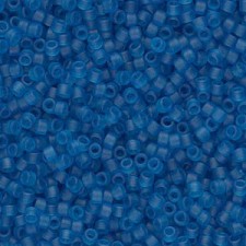 Miyuki delica Beads 11/0 - Matted transparent capri blue DB-768